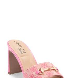 WILD DIVA LOUNGE Viera Block Heel Bit Sandal (Women)